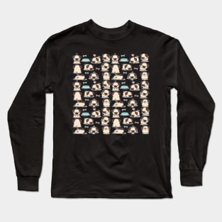 Cute little Pugs 1 brown Long Sleeve T-Shirt